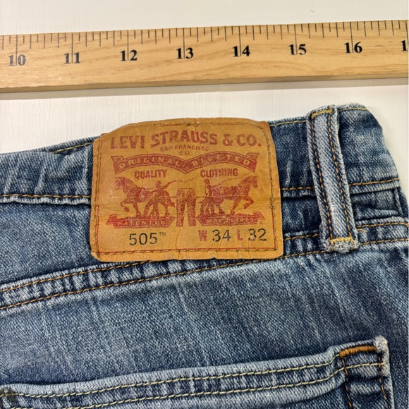 Men’s 505 blue jeans - Picture 7 of 7